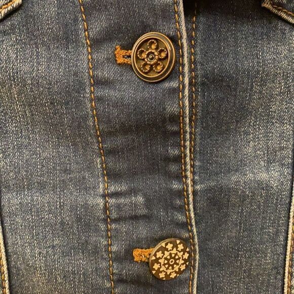 NWT Desigual Women's Chaq_bluefly denim jacket - Picture 12 of 15